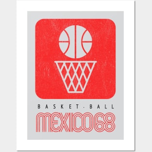 USA Basketball Mexico 1968 Posters and Art